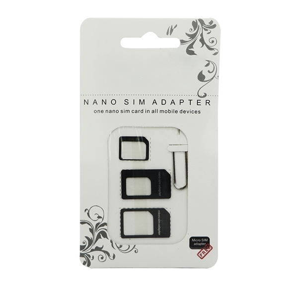 Picture of Sim Adaptor 3 in 1 +key White