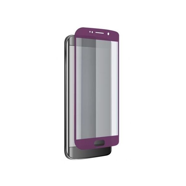 Picture of KSIX TEMPERED GLASS SAMSUNG S7 EDGE FULL FACE PINK
