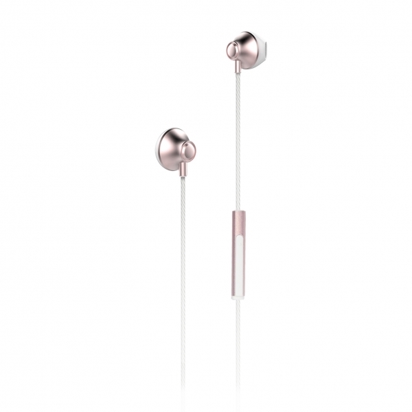 Picture of PHONIX STEREO HANDSFREE UNIVERSAL METALLIC ROSE GOLD