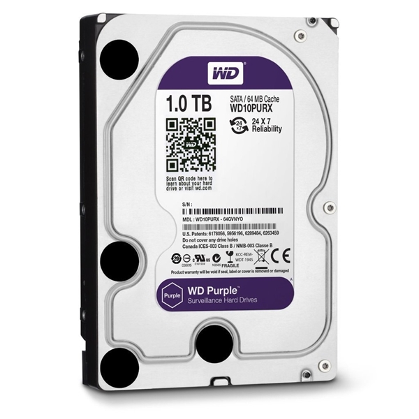 WESTERN DIGITAL 1 TB PURPLE 