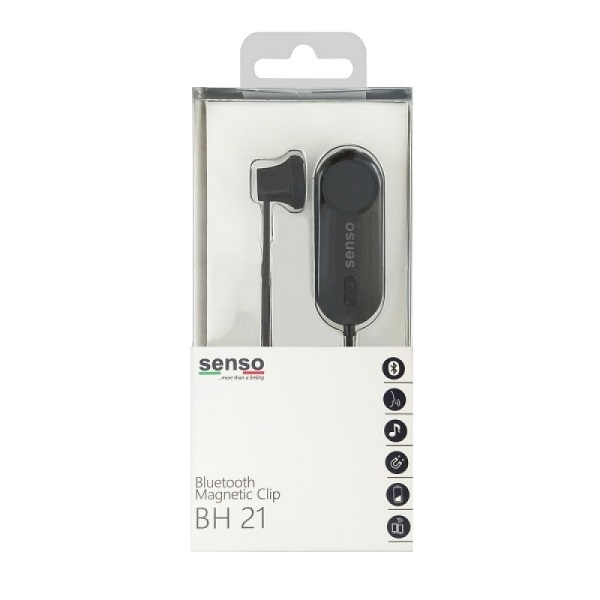 SENSO BLUETOOTH BH21 MONO CLIP BLACK