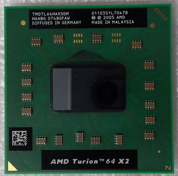 Picture of LAPTOP CPU AMD TURION FOR HP PAVILION