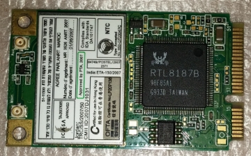 Show details for WIRELESS WiFi REALTECK RTL8187B FOR TOSHIBA SATELLITE Picture of WIRELESS WiFi REALTECK RTL8187B FOR TOSHIBA SATELLITE