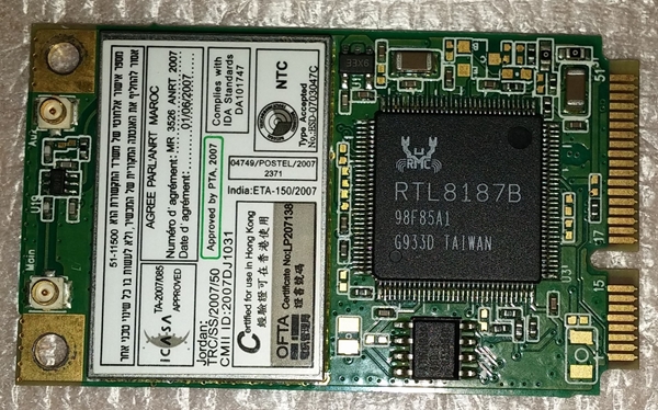 Picture of WIRELESS WiFi REALTECK RTL8187B FOR TOSHIBA SATELLITE