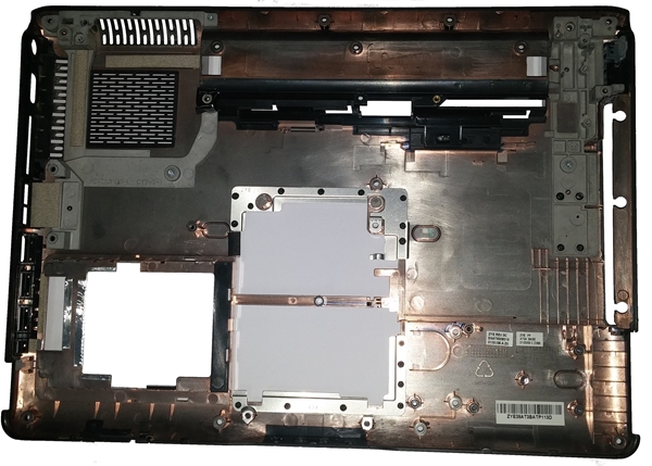 BOTTOM MOTHERBOARD CASE - ΚΑΤΩ ΠΛΑΣΤΙΚΟ ΚΑΛΥΜΜΑ ΜΗΤΡΙΚΗΣ ΓΙΑ HP PAVILION