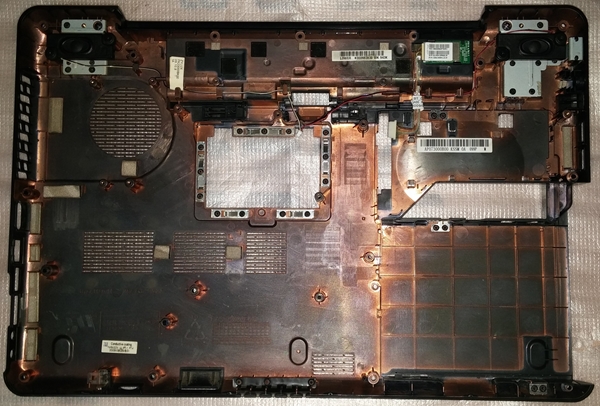 Picture of LAPTOP BOTTOM MOTHERBOARD BASE CASE FOR TOSHIBA SATELLITE