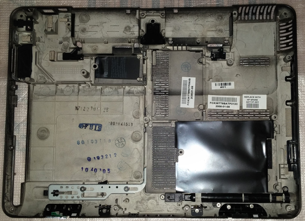 BOTTOM MOTHERBOARD CASE - ΚΑΤΩ ΠΛΑΣΤΙΚΟ ΚΑΛΥΜΜΑ ΜΗΤΡΙΚΗΣ ΓΙΑ HP PAVILION