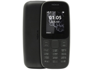 Εικόνα της NOKIA 105 2017 DUAL SIM BLACK