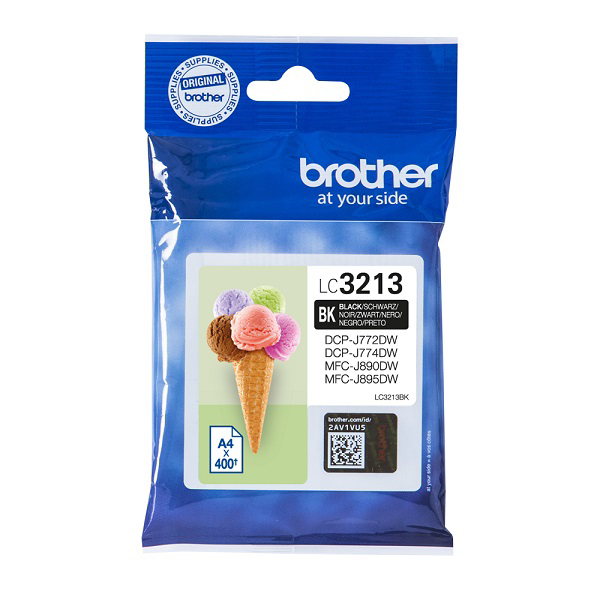 Brother Μελάνι Inkjet LC-3213BK Black