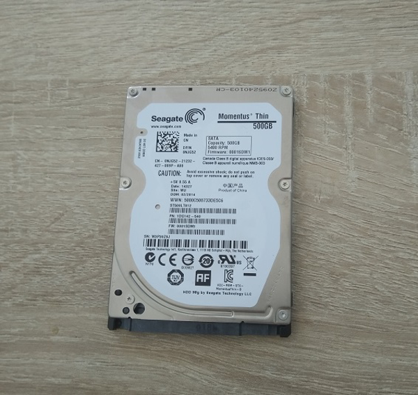 Picture of Seagate Momentus Thin 500 GB