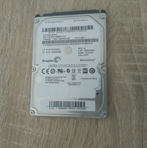 Picture of Seagate Momentus 1TB