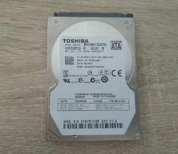 Εμφάνιση  λεπτομερειών TOSHIBA 500GB Εικόνα της TOSHIBA 500GB