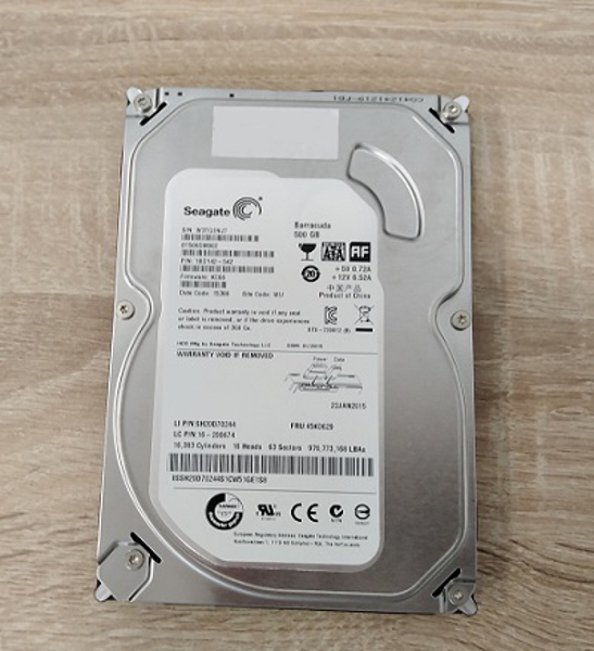 Picture of SEAGATE BARRACUDA 500GB