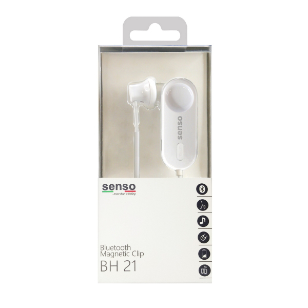 Picture of SENSO BLUETOOTH BH21 MONO CLIP WHITE