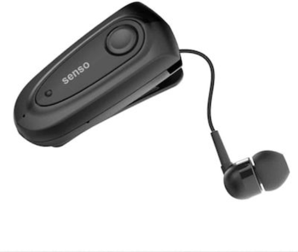 Picture of SENSO BLUETOOTH BH23 RETRACTABLE VIBRATION ANTILOST BLACK