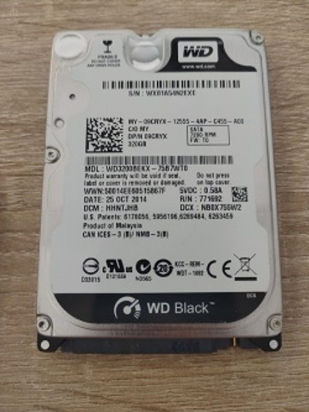 WD BLACK 320GB