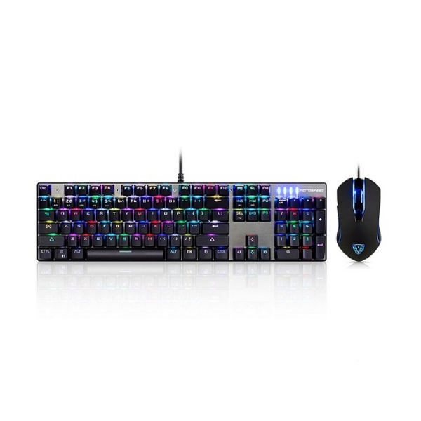 Picture of Motospeed CK888 Wired keyboard set Outemu Blue RGB GR
