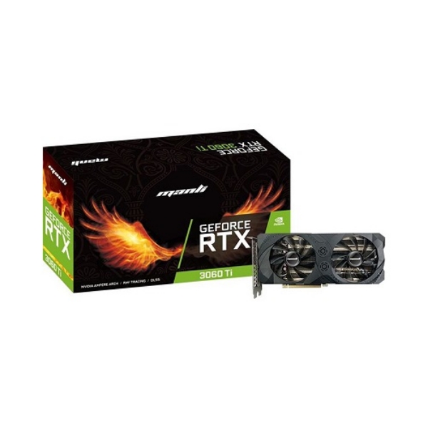 Picture of Manli GeForce RTX 3060Ti 8GB Twin LHR