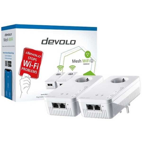 Picture of Devolo Powerline Mesh WiFi 2 Starter Kit