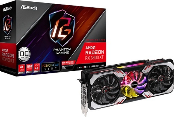 Asrock Radeon RX 6900 XT 16GB Phantom Gaming D 16G OC