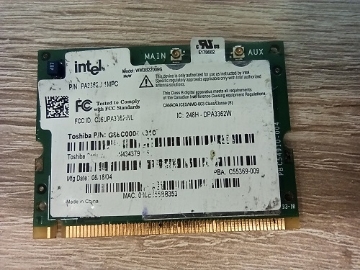 Show details for WIRELESS WiFi INTEL  WM3B2200BG MOW  FOR TOSHIBA Picture of WIRELESS WiFi INTEL  WM3B2200BG MOW  FOR TOSHIBA