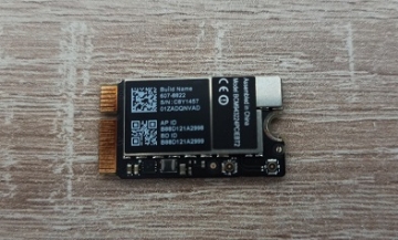 Show details for ORIGINAL WiFi AND BLUETOOTH CARD FOR MACBOOK AIR Picture of ORIGINAL WiFi AND BLUETOOTH CARD FOR MACBOOK AIR