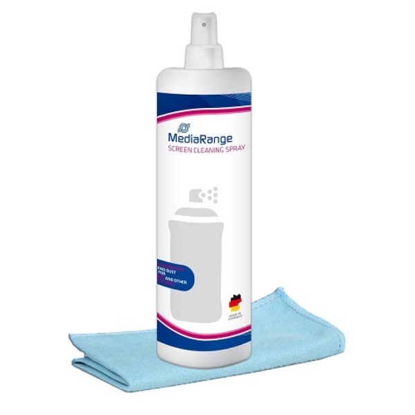 Picture of MEDIARANGE SCREEN CLEANING SPRAY WITH MICROFIBE CLOTH 250ml