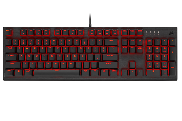 CORSAIR K60 PRO RGB RED VIOLA GR WIRED