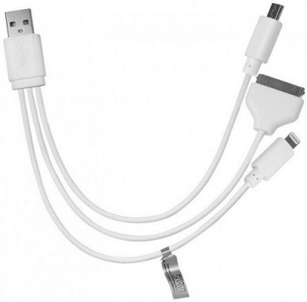 Picture of EAXUS CABLE CHARGER 3 IN 1 57210