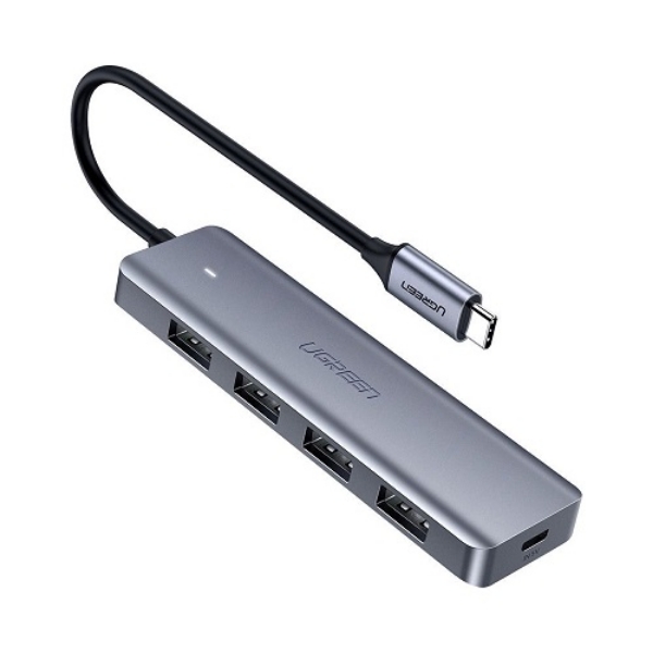 Picture of Ugreen CM219 USB 3.0 Hub 5 Ports With Connection USB-C Grey