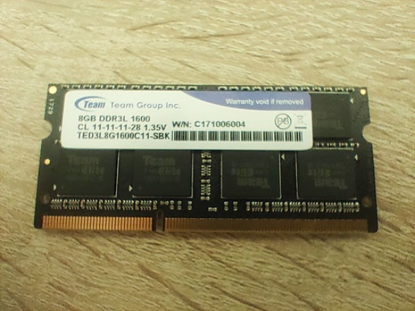 Picture of TeamGroup RAM DDR3L 8GB