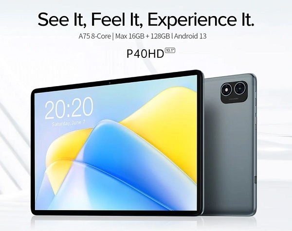 Teclast P40HD 10.1" WiFi & 4G (8GB/128GB) Γκρι