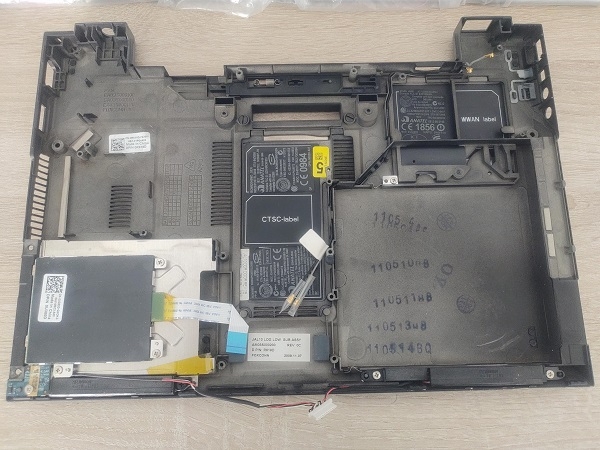 BOTTOM MOTHERBOARD CASE - ΚΑΤΩ ΠΛΑΣΤΙΚΟ ΚΑΛΥΜΜΑ ΜΗΤΡΙΚΗΣ ΓΙΑ DELL LATITUDE